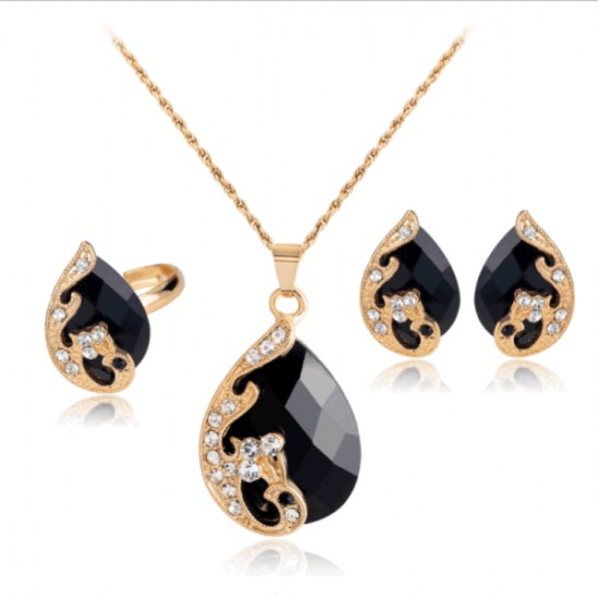 Wholesale Jewelry Peacock Necklace Set Wholesale Jewelry Peacock Necklace Set